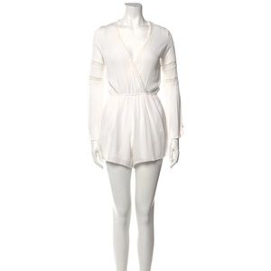 L*SPACE White Romper